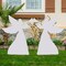 Outdoor Christmas Decorations Angels Set of 2 Weather-Resistant PVC for Yard